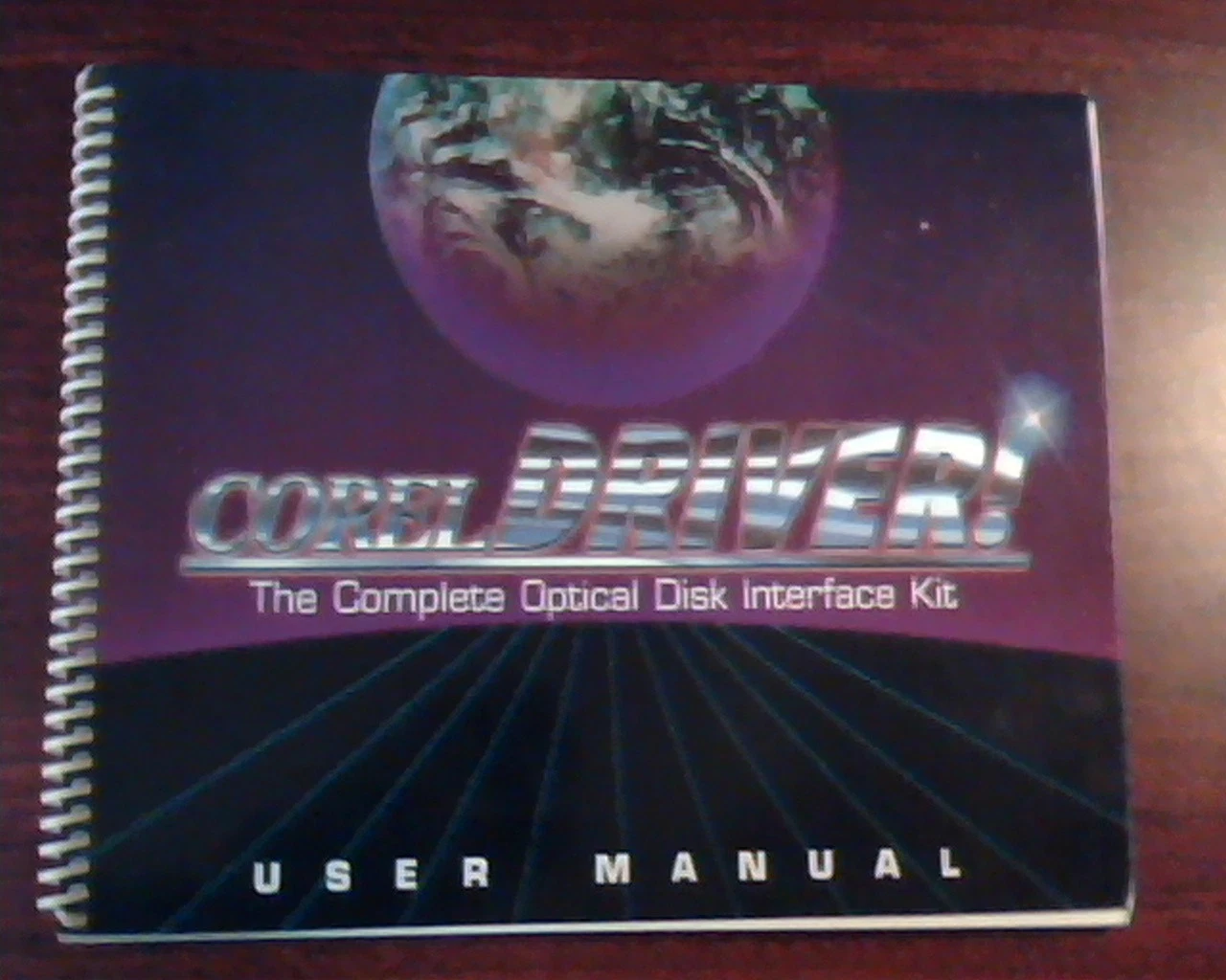 CorelDriver Complete Optical Disk Interface Kit User Manual CD-ROM Corel