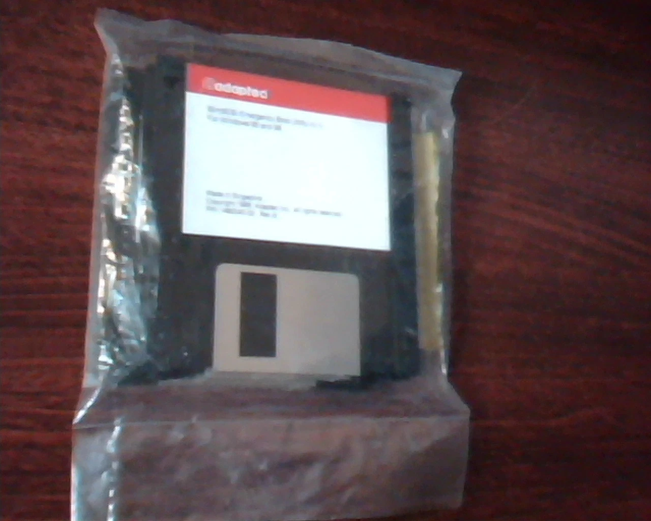 Floppy Diskette Adaptec SlimSCSI drivers and Utility v2.0 1490040-00 SEALED