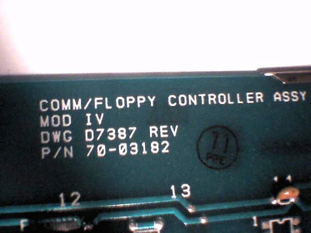 Kurzweil Reading Machine - Model 4 Comm/Floppy Controller D7387 70-03182 Vintage - image 2