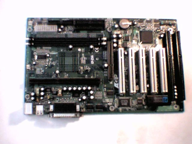 Pentium Motherboard Slot1 EPOX EP-ZXA Intel 440ZX AGPset. Winbond W83977EF 2-ISA