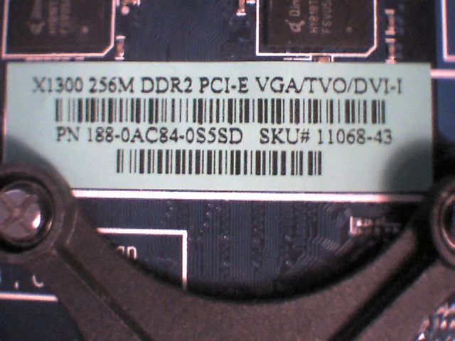 PCI-E Video Card ATI Sapphire X1300 Fanless ROHS 256M VGA/TVO/DVI-I NTSC PAL - image 8