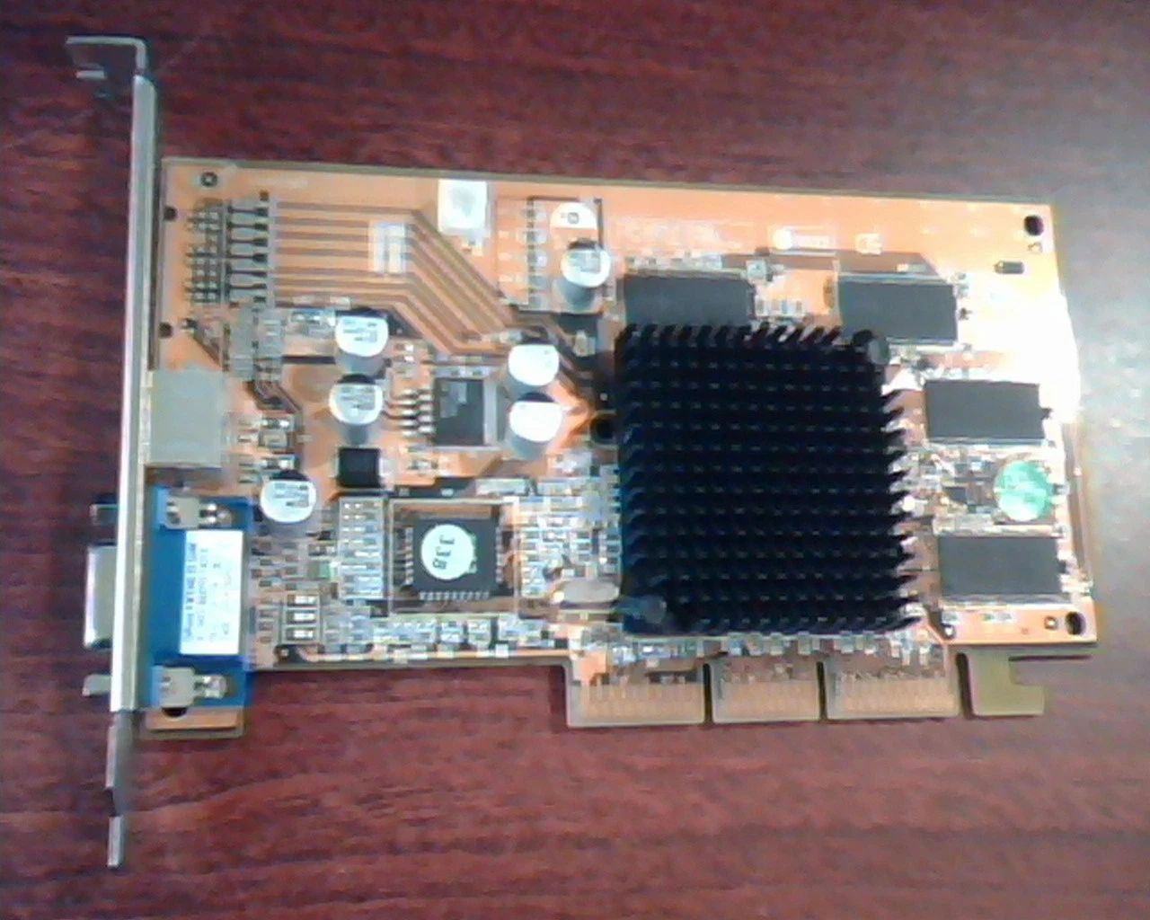 AGP card GeForce 4 MX440-SE S64M A-G445-B64VN-S40SB FRAC2123-1 6400 VGA S-Video