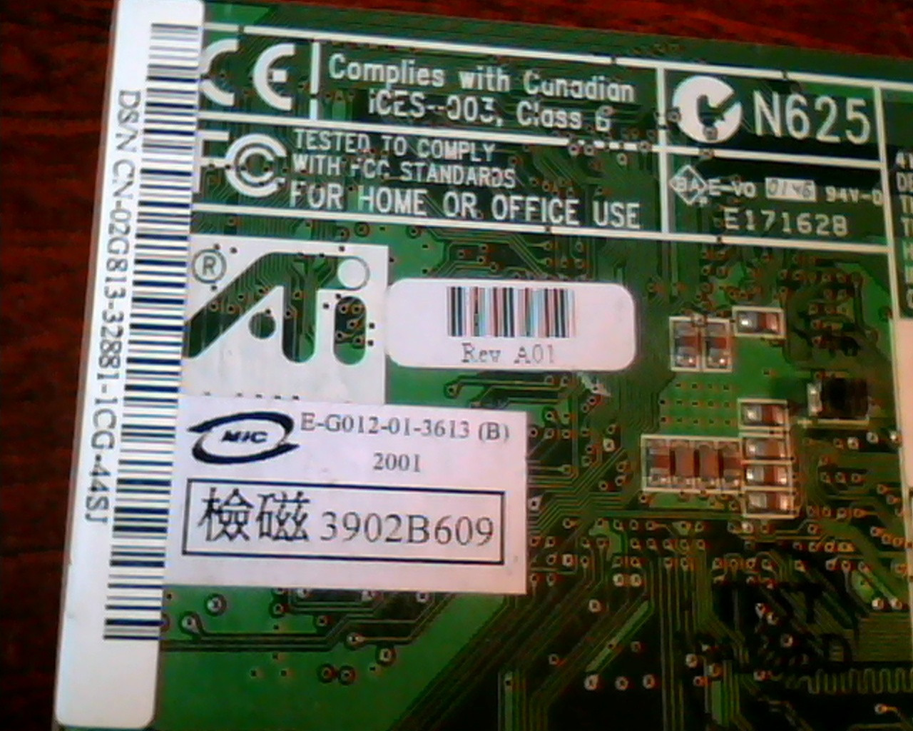 AGP card ATI 1027311402 052902 16MB E171628 Rage 128 Ultra VGA adapter - image 4
