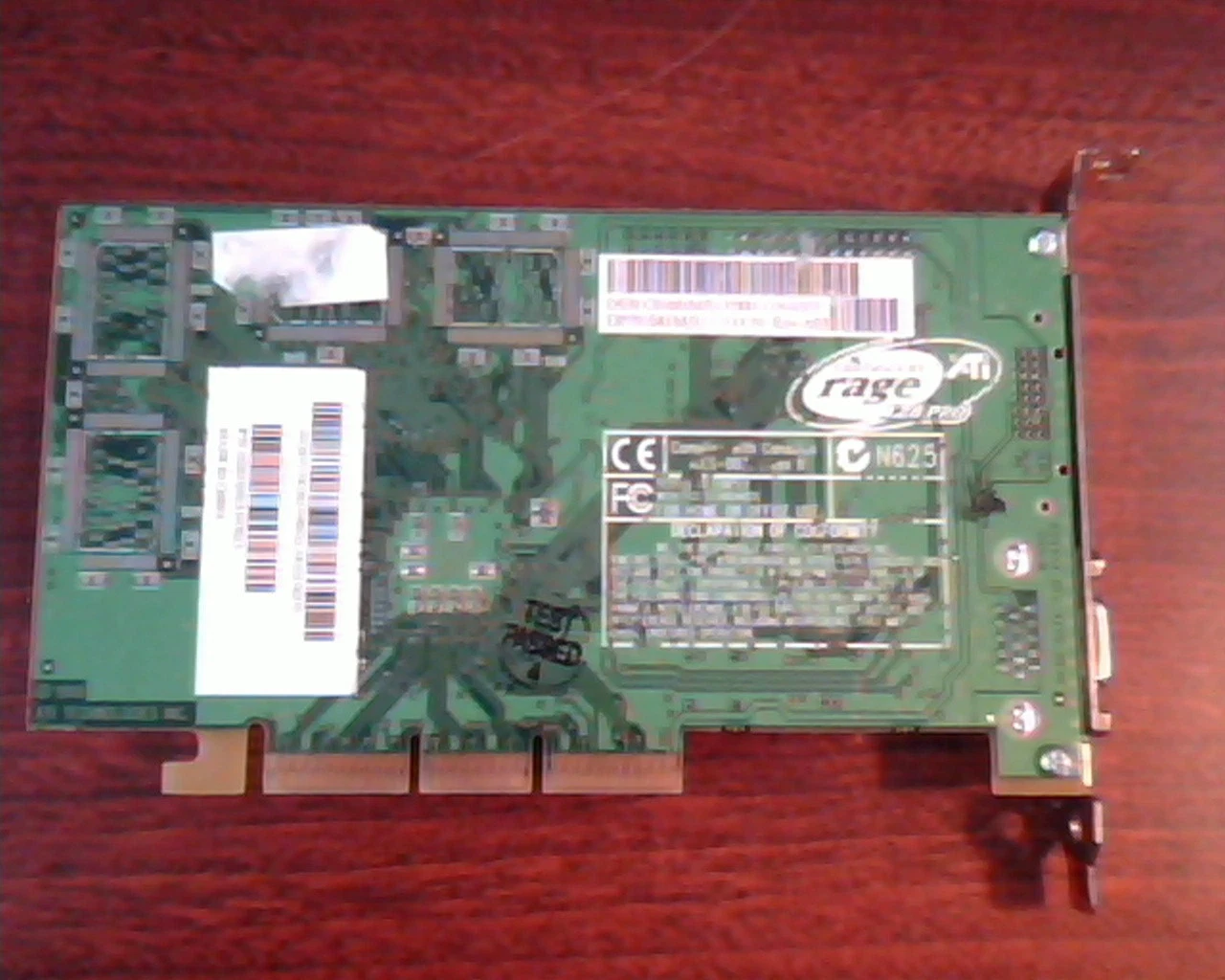 AGP card ATI Rage Graphics 128 Pro 041MJU 1026310915 109-63100-10 Rev A03 VGA - image 3