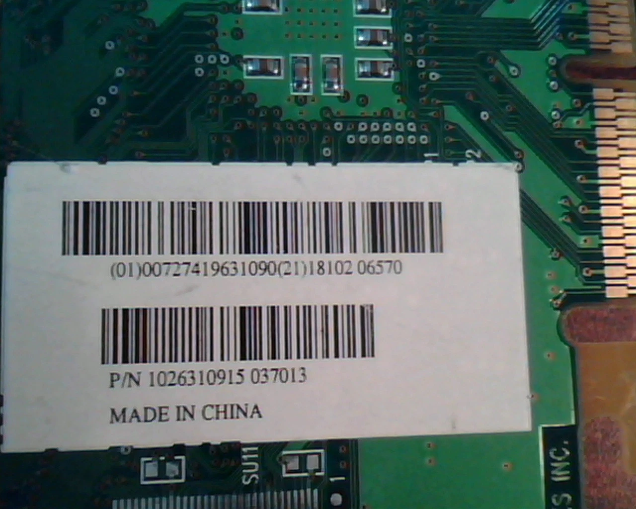 AGP card ATI Rage Graphics 128 Pro 041MJU 1026310915 109-63100-10 Rev A03 VGA - image 5