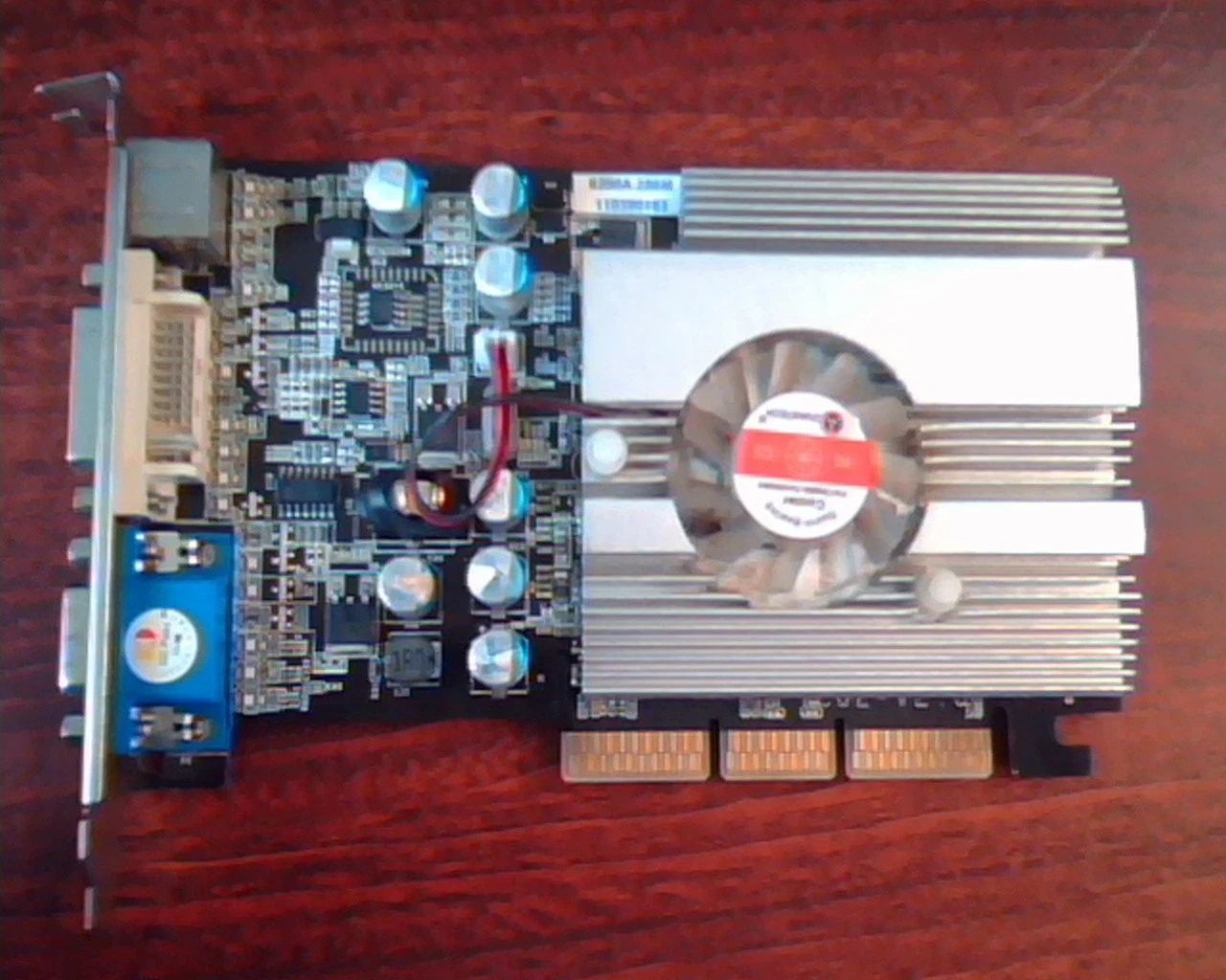 AGP card FX6200 256M DDR2 VGA Card V45 HYK 20061205119 Nivida GeForce Video