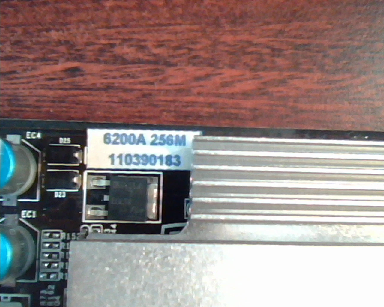 AGP card FX6200 256M DDR2 VGA Card V45 HYK 20061205119 Nivida GeForce Video - image 3