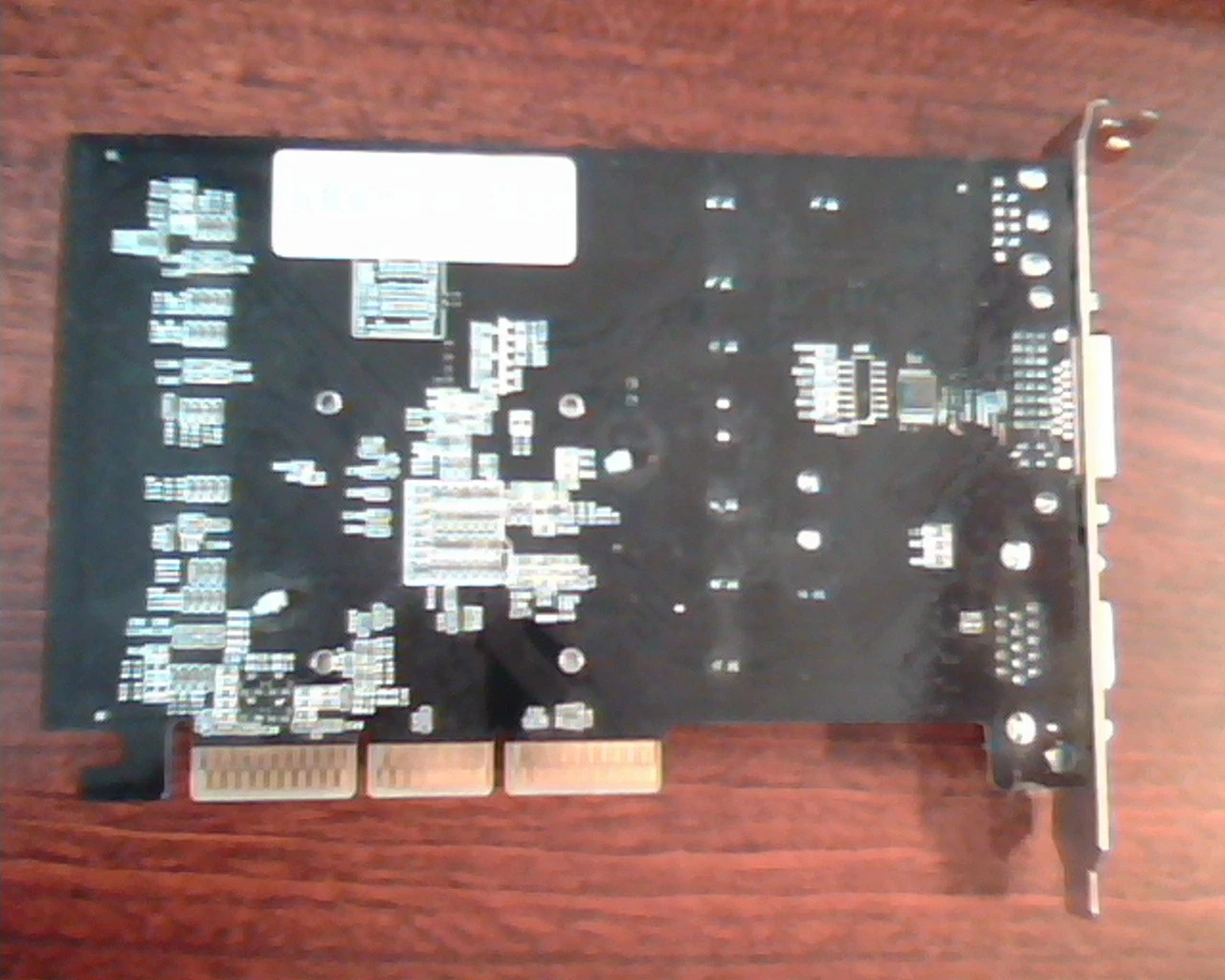 AGP card FX6200 256M DDR2 VGA Card V45 HYK 20061205119 Nivida GeForce Video - image 4