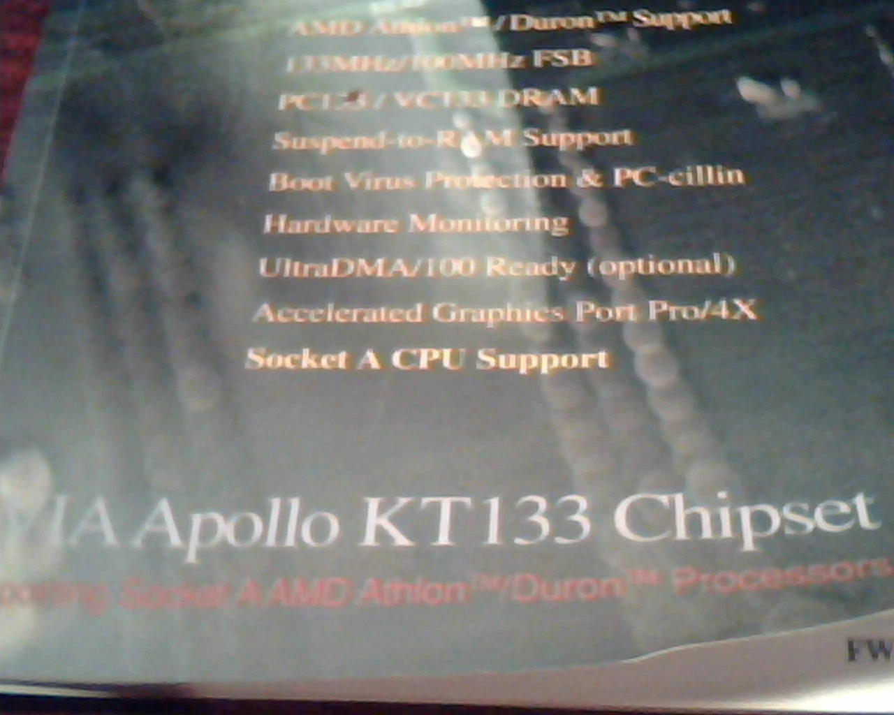ASUS A7V VIA Apollo KT133 PC133/VC133 AGP Pro/4X Motherboard User's Manual E576 - image 3