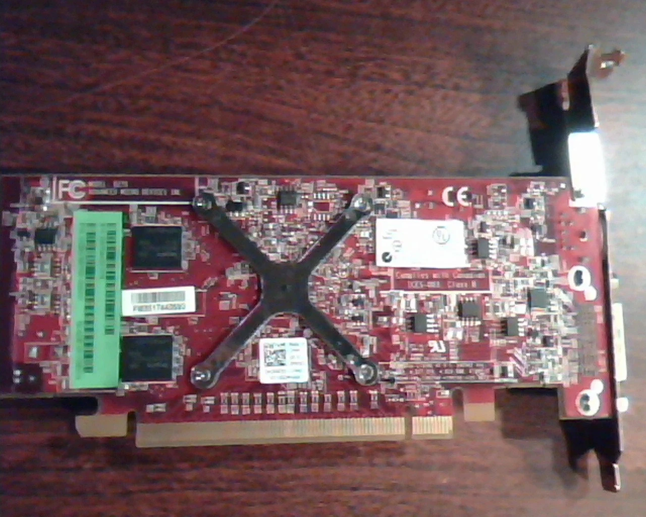 PCI-E Express ATI Radeon Graphics 109-B27631-00 102B2760700 B276 S-Video DVI - image 6