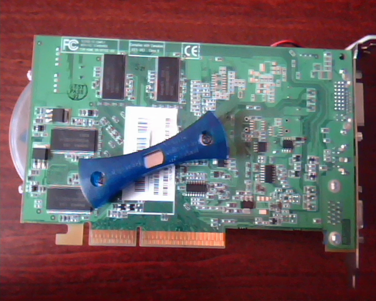AGP card VGA Silencer Rev 3 Arctic Cooling Radeon 9600 Pro 256MB 1024-TC20-0F-SA - image 2