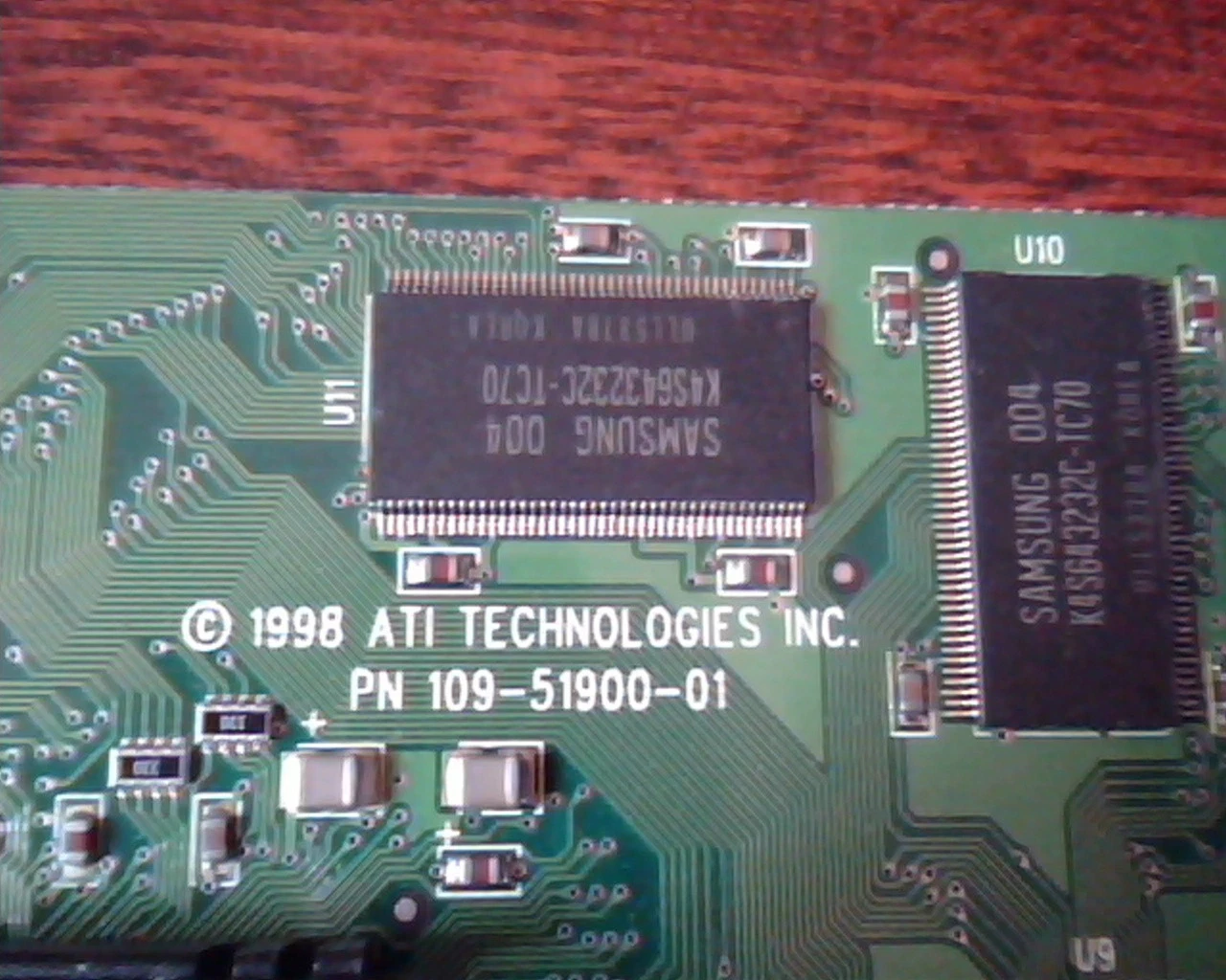 AGP card ATI Rage 128 1025191405 109-51900-01 Comp-out S-video VGA - image 2