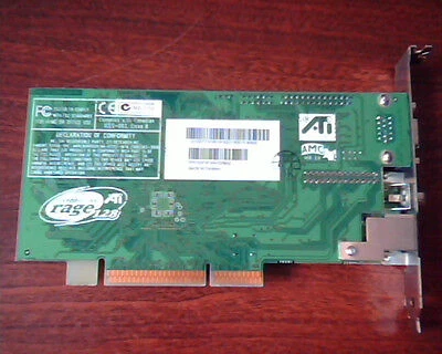 AGP card ATI Rage 128 1025191405 109-51900-01 Comp-out S-video VGA - image 5