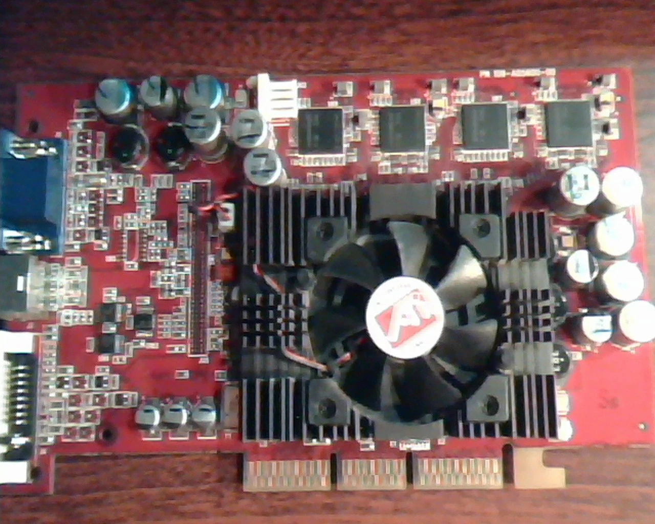 AGP card ATI Radeon 9500 Pro 128M 109-A05600-00 102A0560100 Video VGA DVI