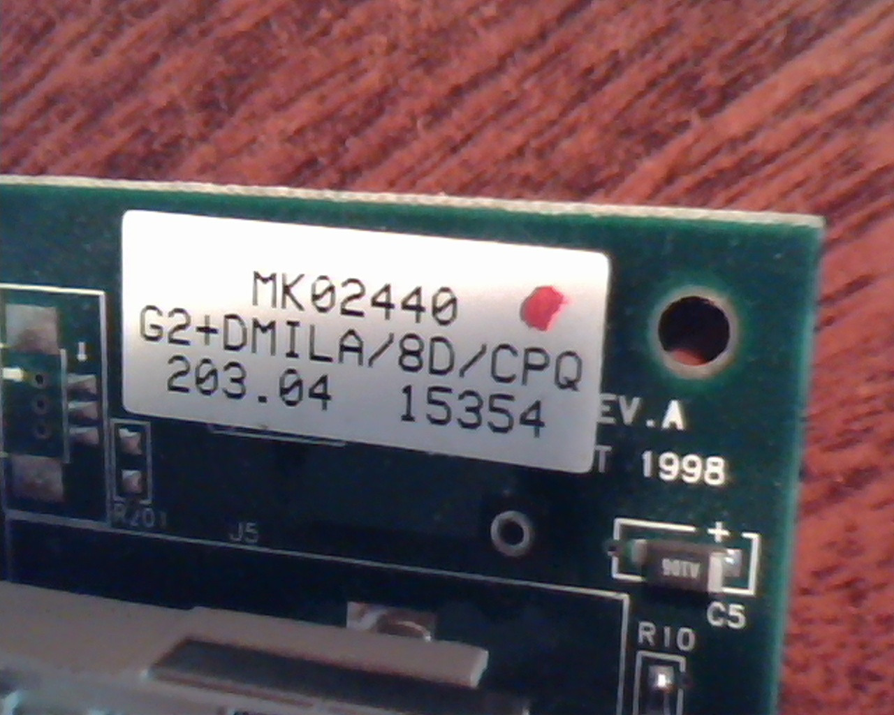 AGP card MGI MK02440 G2+DMILA/8D/CPQ MGA-G200A-02 VGA 402125-001 - image 3