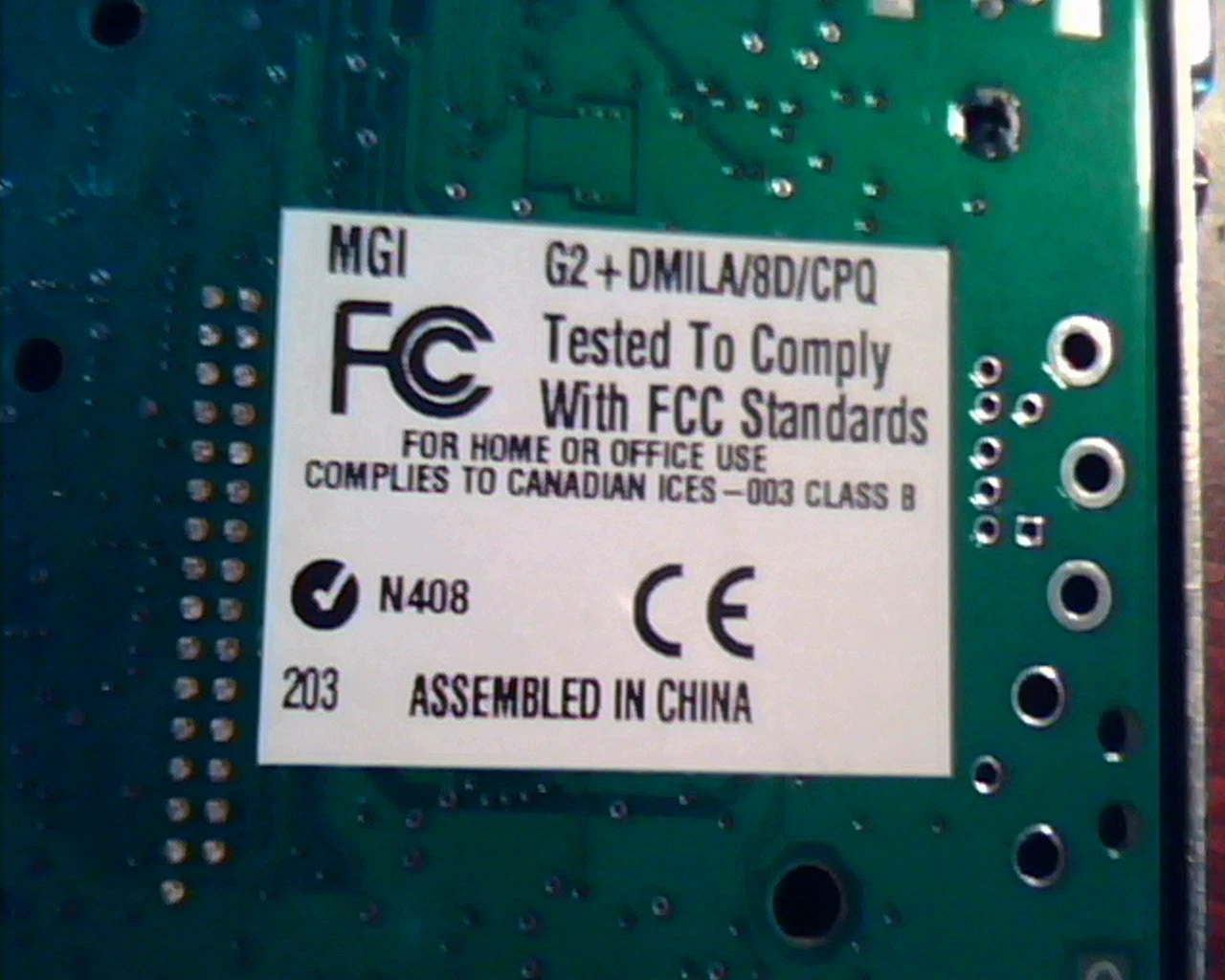 AGP card MGI MK02440 G2+DMILA/8D/CPQ MGA-G200A-02 VGA 402125-001 - image 4