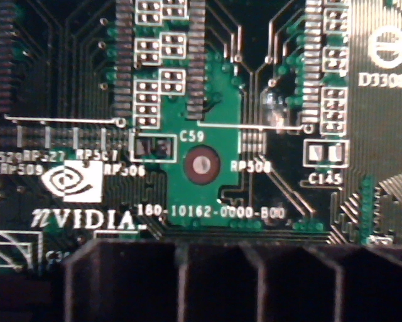 AGP card NVIDIA P162 8911 Ver 320 180-10162-0000-B00GX Video VGA DVI - image 2