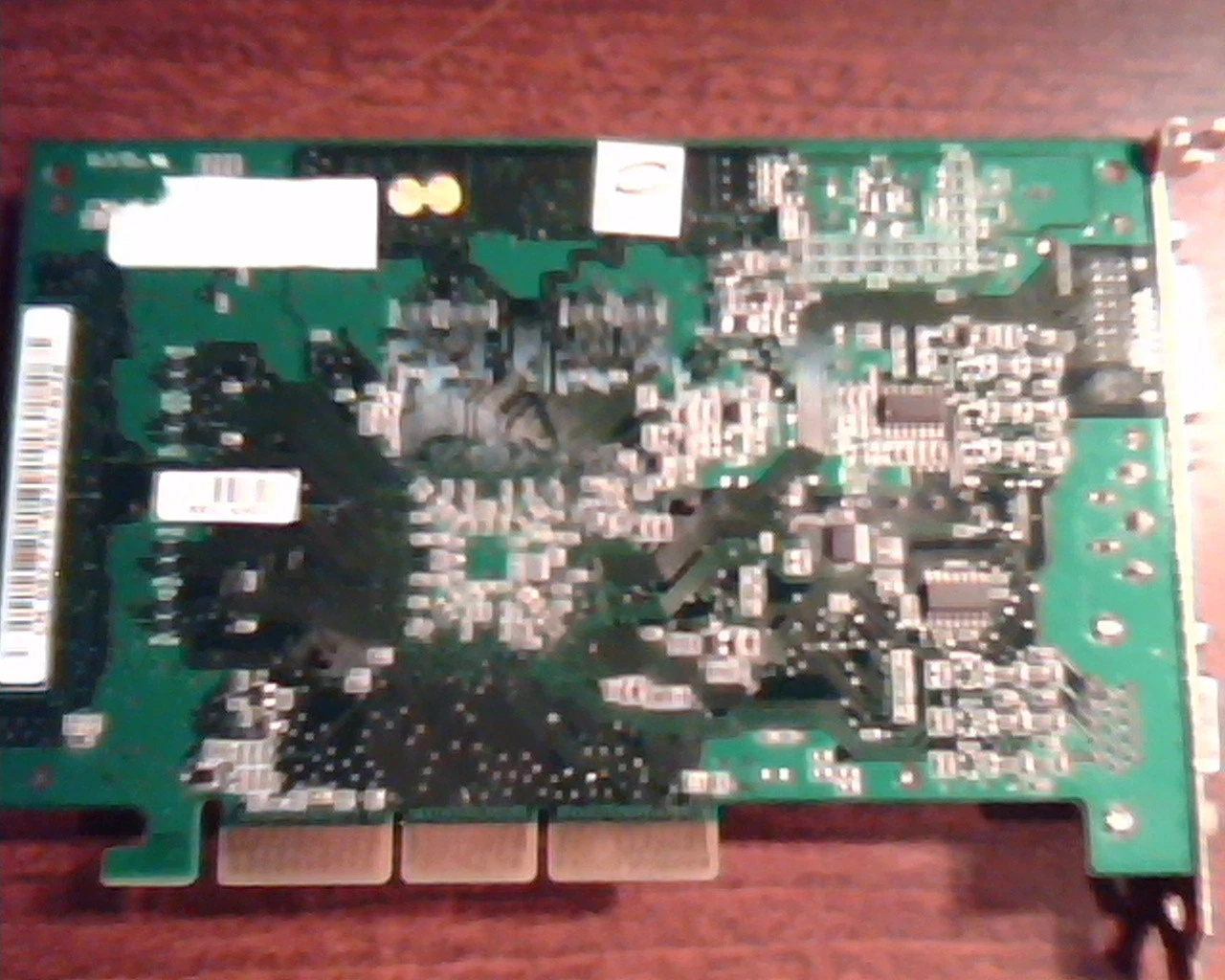 AGP card NVIDIA P162 8911 Ver 320 180-10162-0000-B00GX Video VGA DVI - image 5