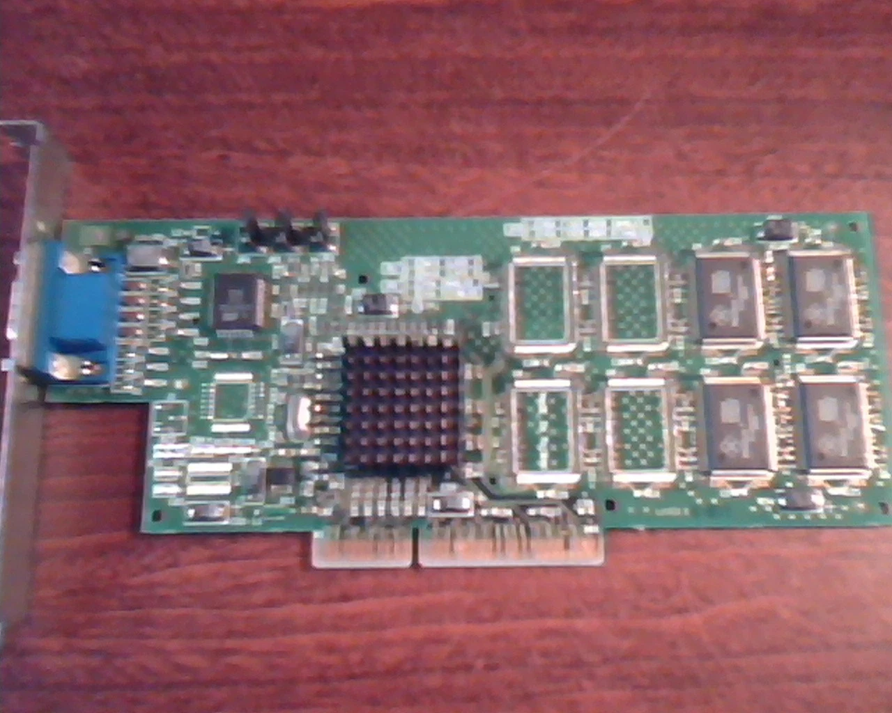 AGP video card Hercules Dynamite 3D/GL VGA 9801 SGRAM Graphics 3DLabs Permedia 2