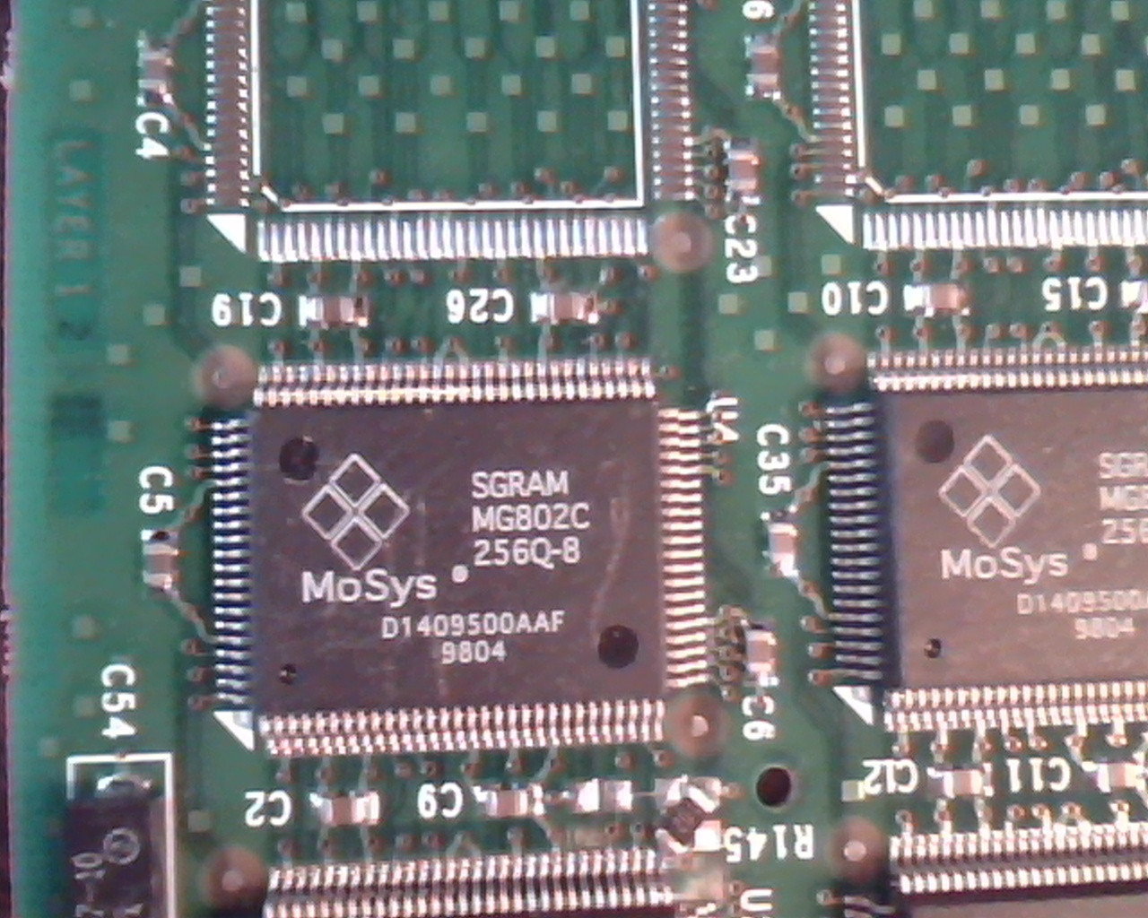 AGP video card Hercules Dynamite 3D/GL VGA 9801 SGRAM Graphics 3DLabs Permedia 2 - image 3