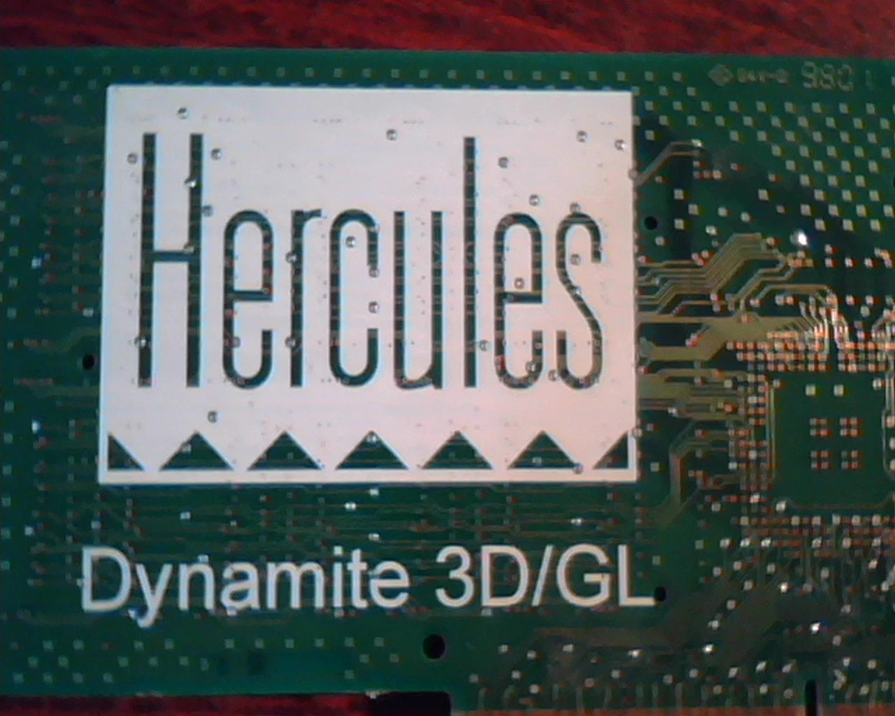 AGP video card Hercules Dynamite 3D/GL VGA 9801 SGRAM Graphics 3DLabs Permedia 2 - image 4