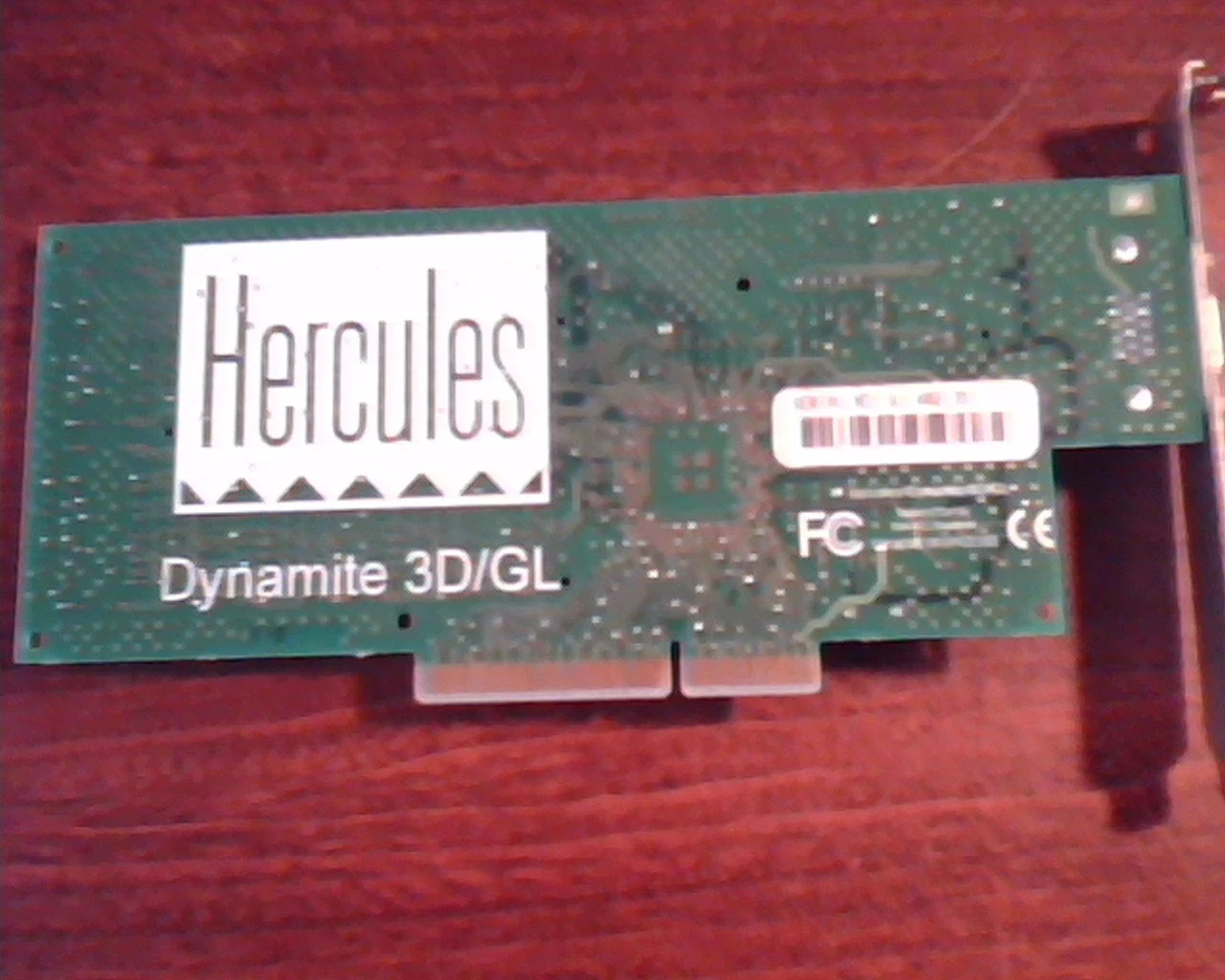 AGP video card Hercules Dynamite 3D/GL VGA 9801 SGRAM Graphics 3DLabs Permedia 2 - image 5