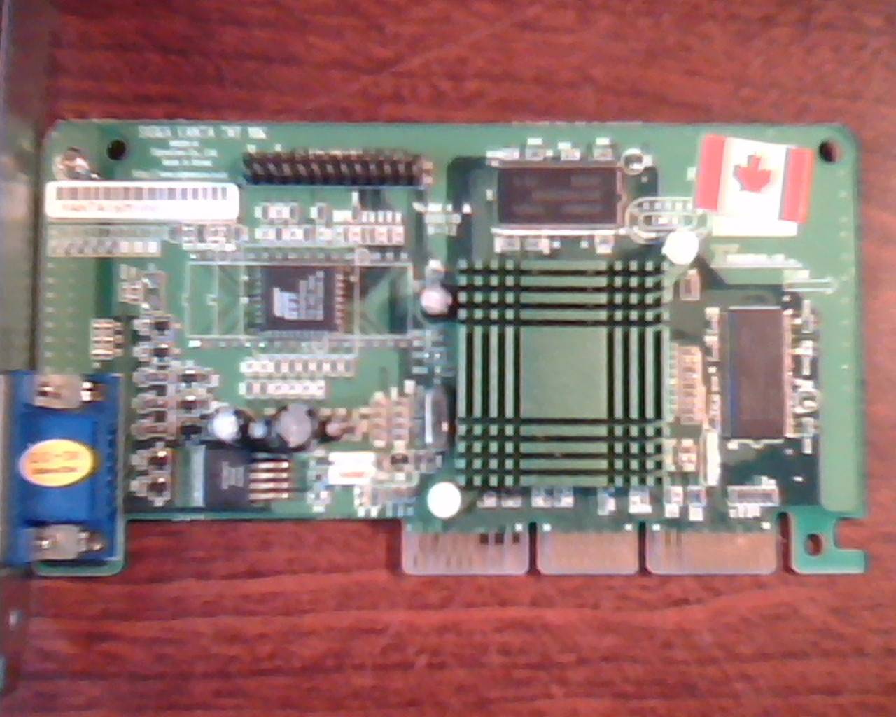 AGP card Sigma Vanta TNT 16M 991220-A1 Vanta16M J01117 VGA VIdeo
