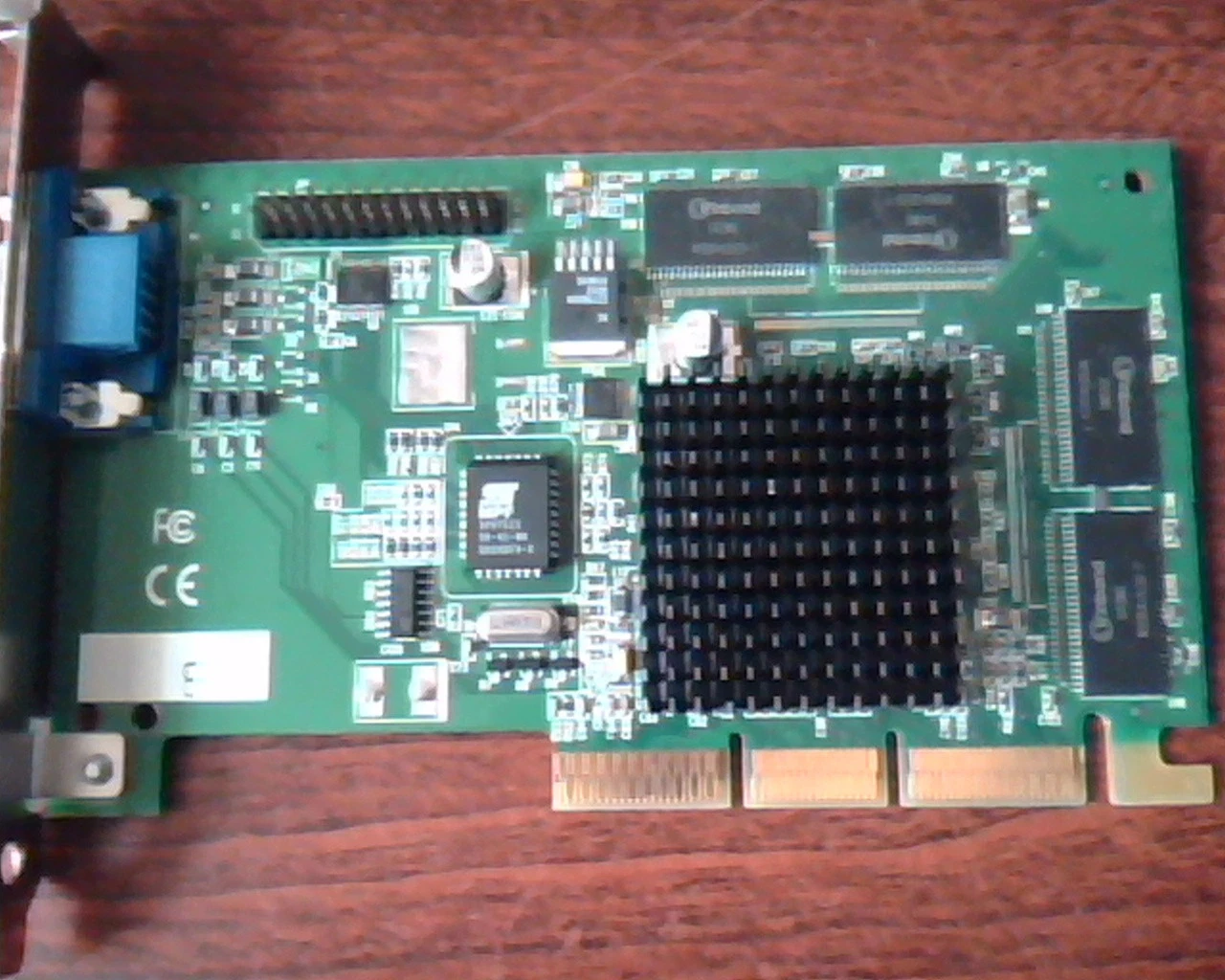 AGP card BRD-05-E15 Rev C2 Dell 32MB 04C864 VGA