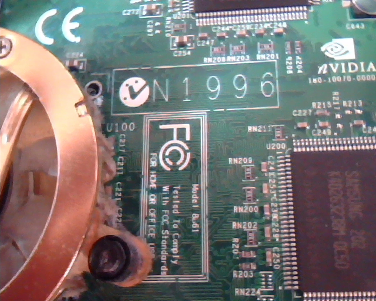AGP card NVIDIA 8861 180-10070-0000-A03 MSI G4MX400-T TV-out VGA - image 3