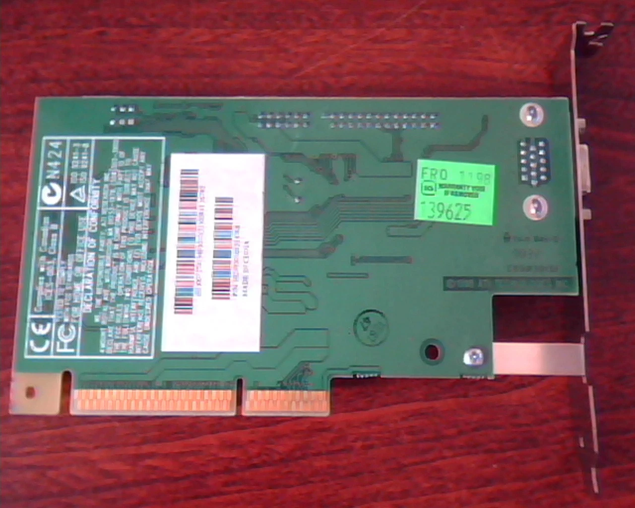 AGP Video Graphics Card ATI 109-49300-00 Rage IIC 4MB AMC Ver 2.0 VGA - image 4