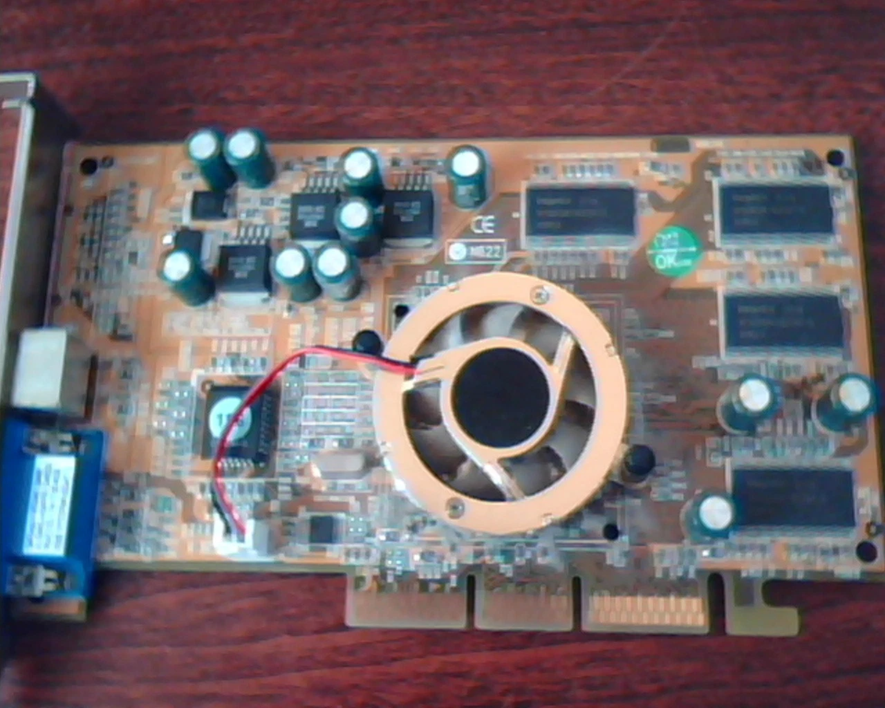 AGP card ASUS GeForce4 MX440 D64M A-G442-A64VN-D40SN S-Video VGA N622