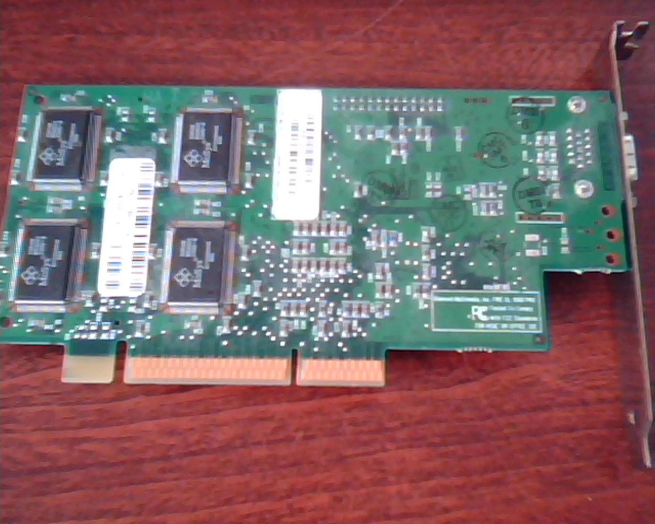 AGP card Diamond Multimedia 23130029-403 Fire 1K Pro ATX8 T3 0008136C VGA - image 3