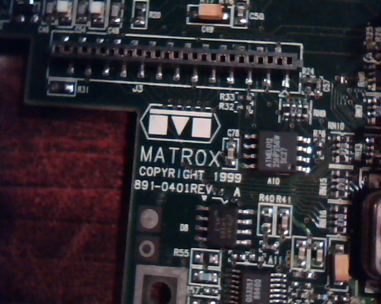 AGP card MGI Matrox 891-0401 G4+MILA/16/CPQ Rev A 400273-002 VGA - image 2