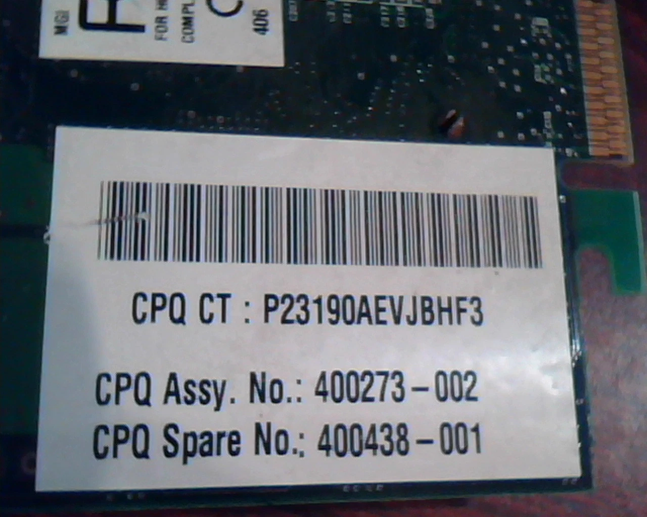AGP card MGI Matrox 891-0401 G4+MILA/16/CPQ Rev A 400273-002 VGA - image 4
