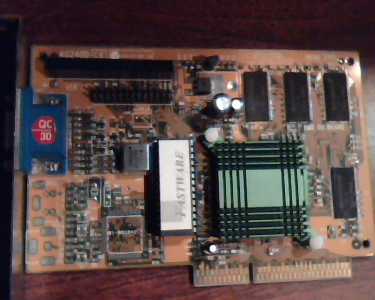 AGP card Intel 740 8MB On Board AG240D Fastware VGA Ver 1.1