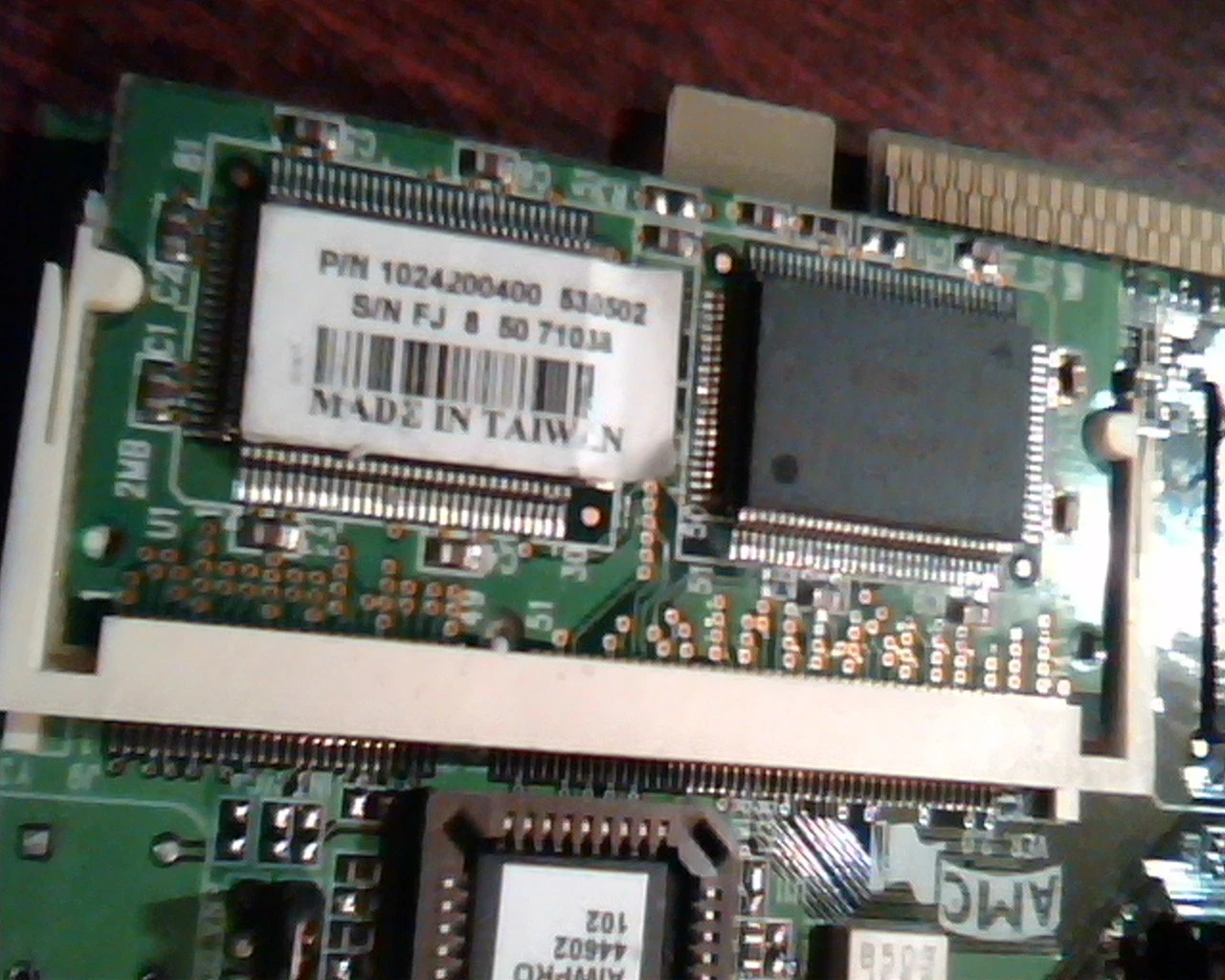 AGP card ATI 3D Rage Pro 2X 109-44600-20 AT-58SA-AIW-Pro 9012865-101814 A/V - image 2