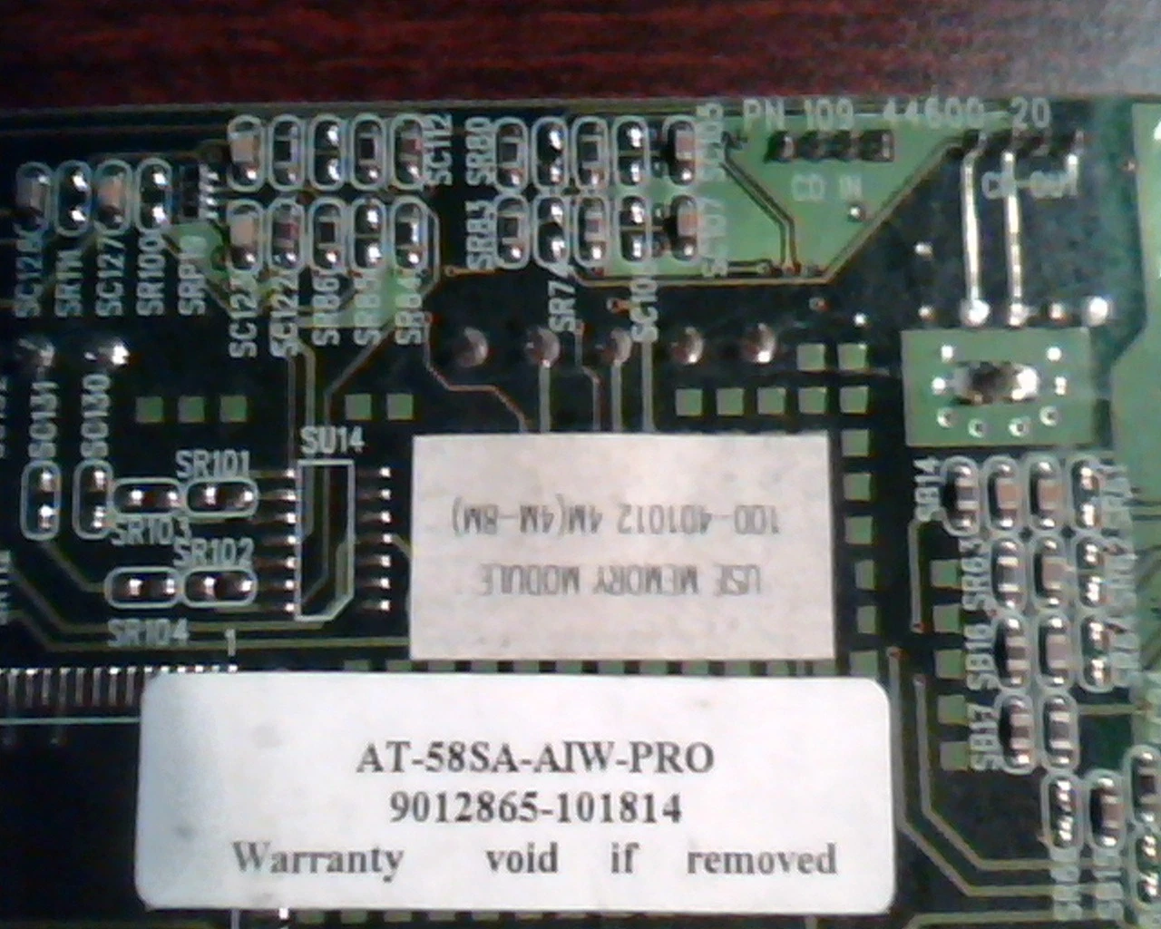 AGP card ATI 3D Rage Pro 2X 109-44600-20 AT-58SA-AIW-Pro 9012865-101814 A/V - image 5