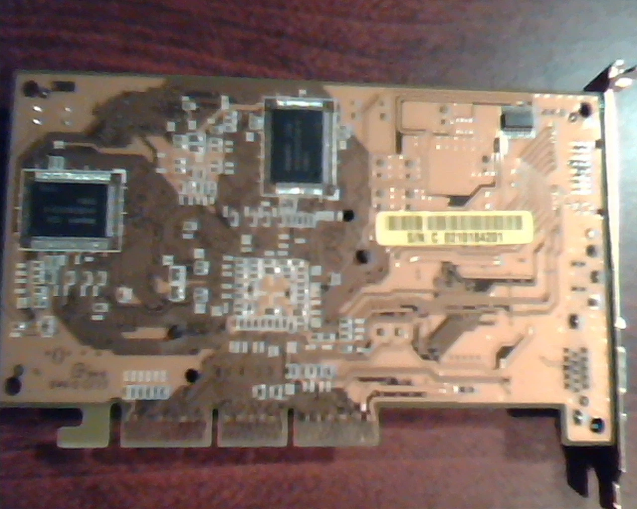 AGP card GeForce4 MX440 D64M 6000 N622 A-G448-A64VN-D70SB VGA Chaintech Video - image 3
