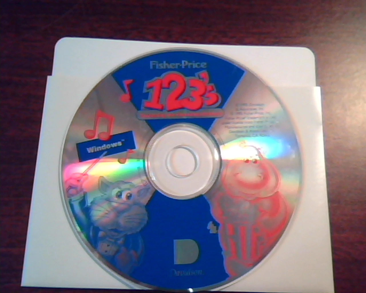 CD Fisher-Price 123's Windows by Davidson - Featuring the Counting Critters Game