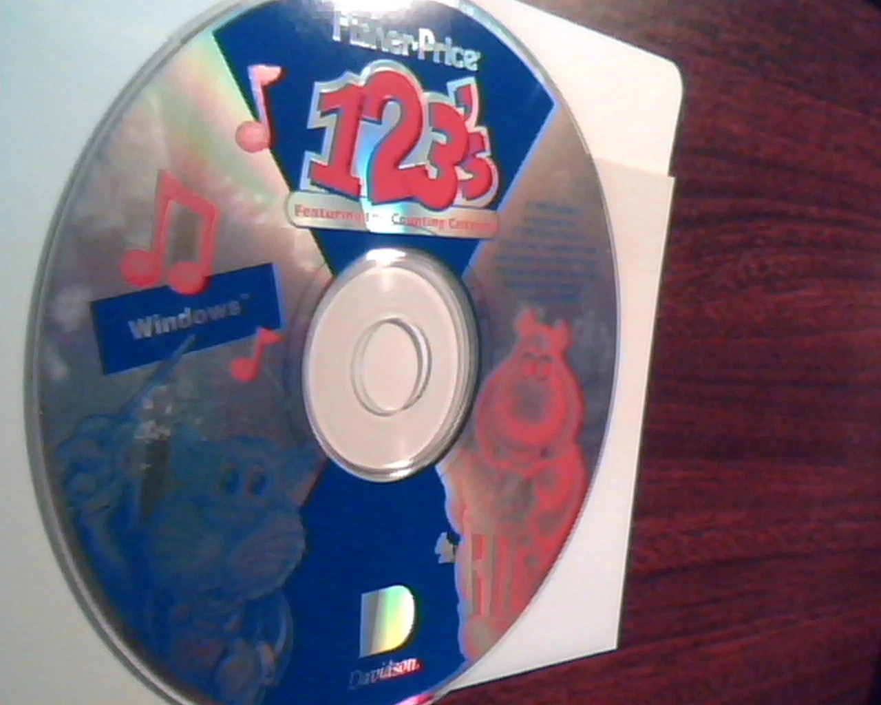 CD Fisher-Price 123's Windows by Davidson - Featuring the Counting Critters Game - image 2