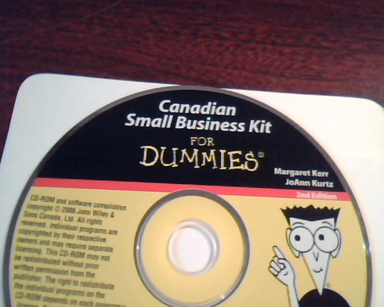 CD Canadian Small Business Kit for Dummies Wiley 0-470-83818-3 - image 2