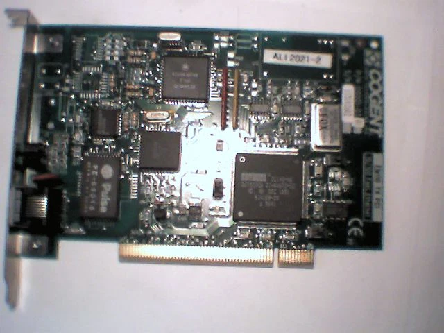 Cogent 10-100 Fast Ethernet Network Card EM110-TX-PCI 110001-0301 DEC 21140-AB - image 2