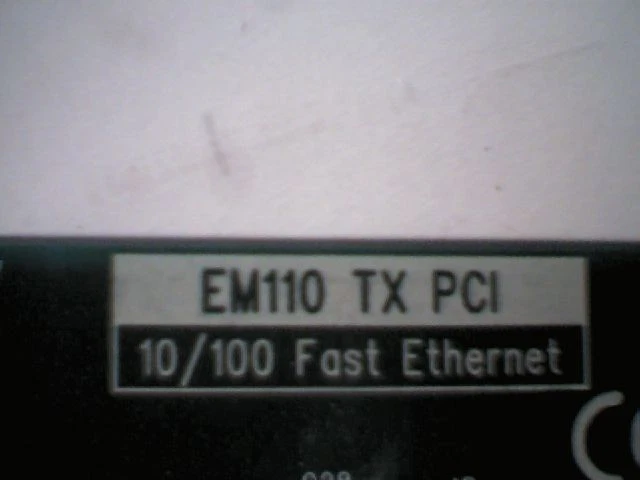 Cogent 10-100 Fast Ethernet Network Card EM110-TX-PCI 110001-0301 DEC 21140-AB - image 6