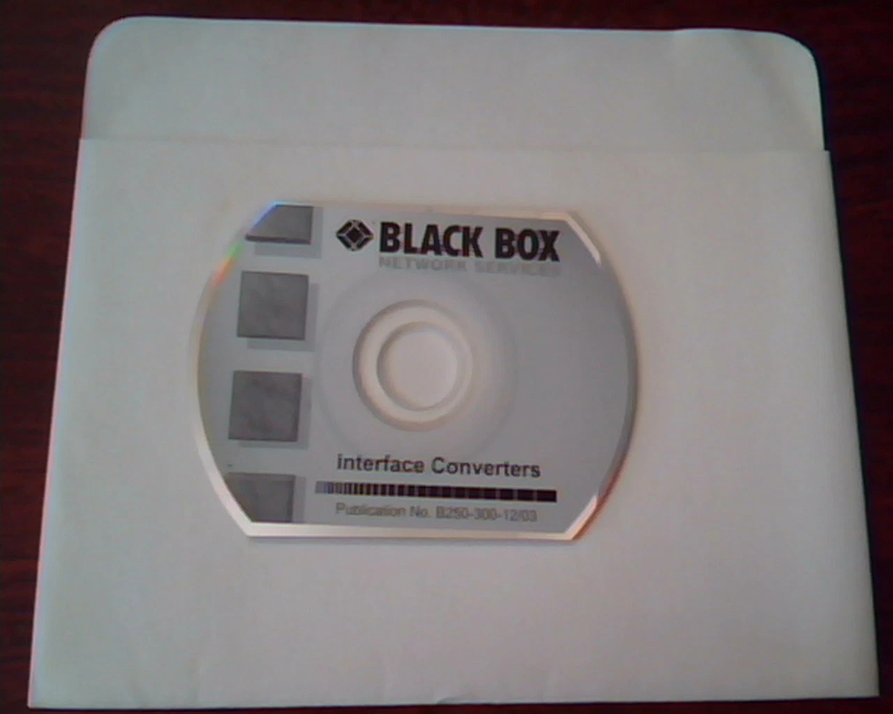 CD mini - Black Box Network Services Interface Converters B250-300-12/03