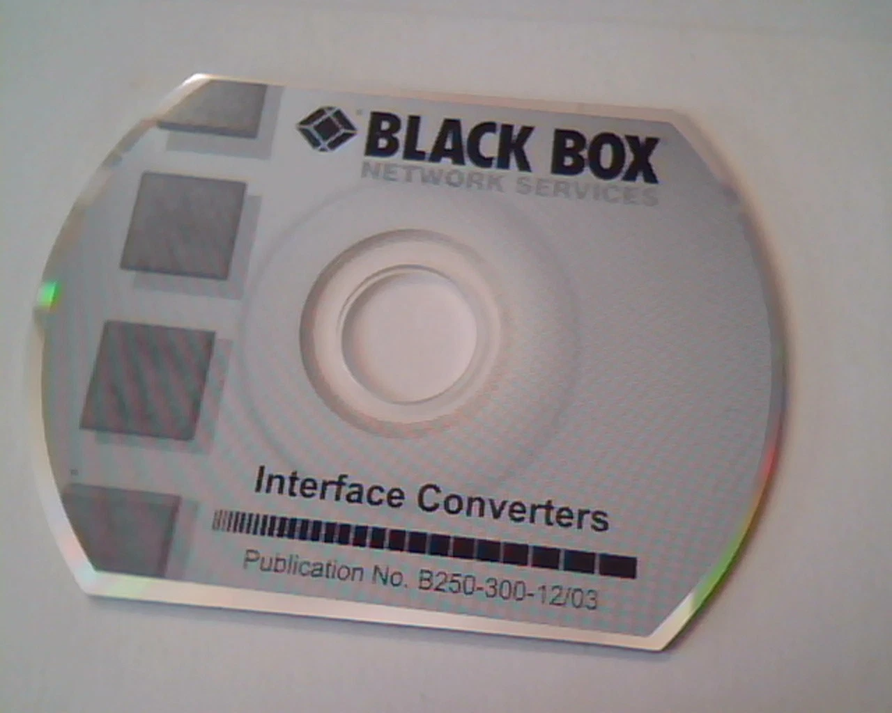 CD mini - Black Box Network Services Interface Converters B250-300-12/03 - image 2