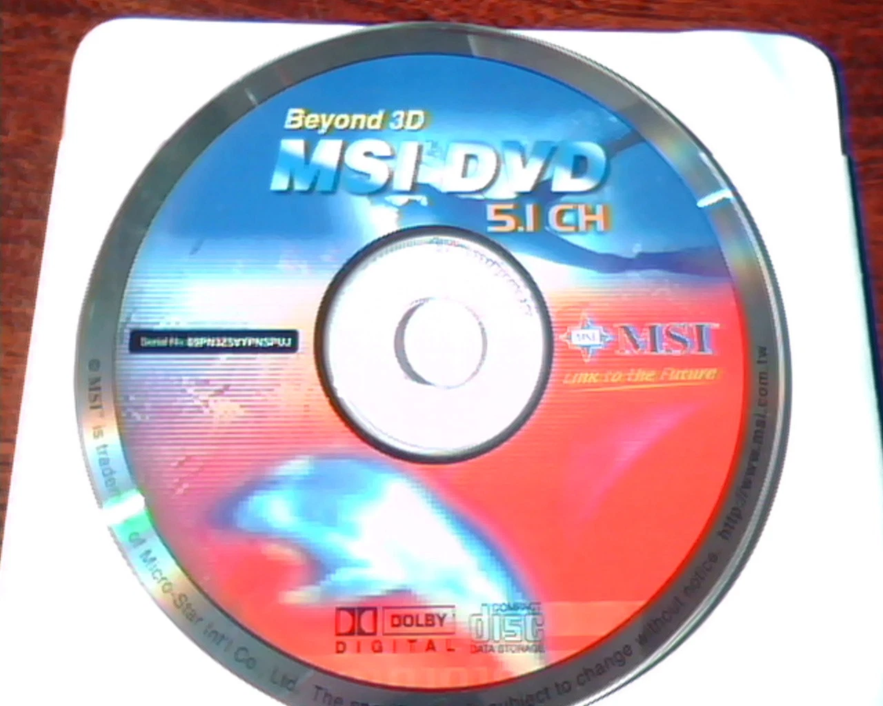 Beyond 3D MSI DVD 5.1CH - Micro-Star 5.1 CH CD