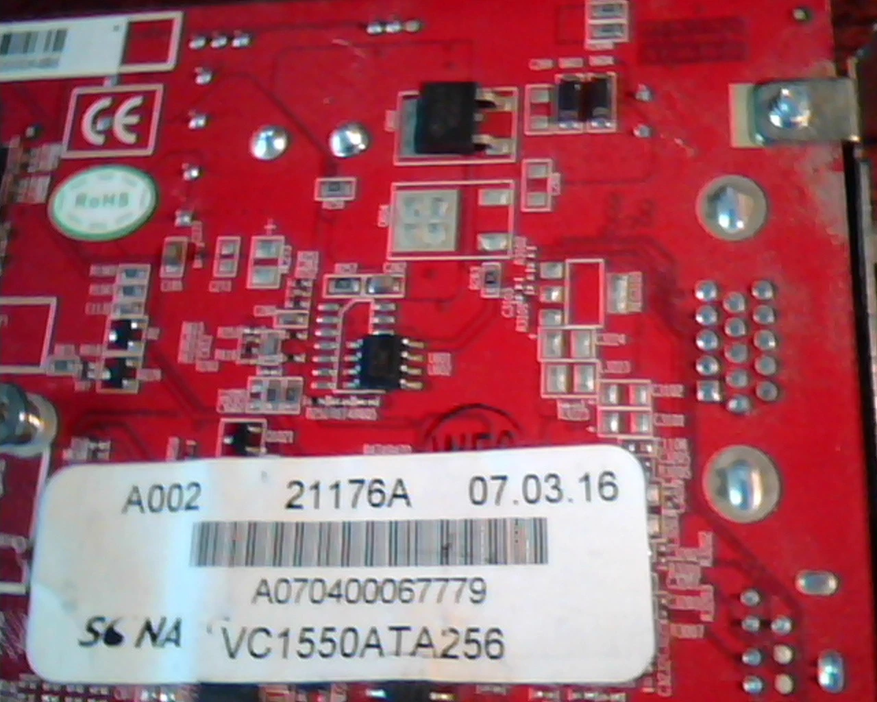 AGP card X1550 256M DDR2 88-JC85-03-SA VGA DVI TV Sapphire - image 4