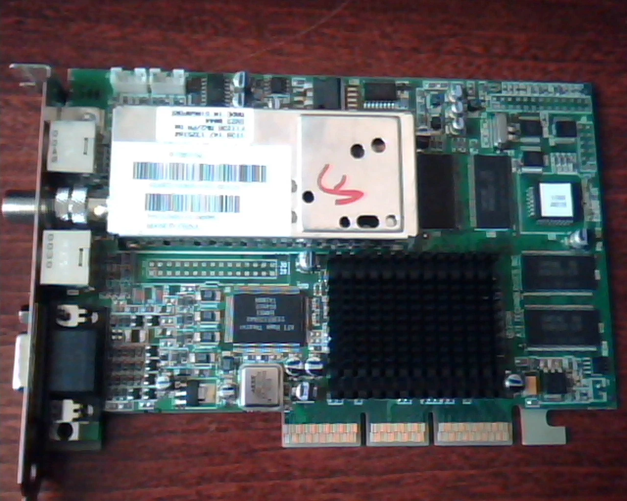 AGP card R128P 32M 109-65600-01 ATI Rage Theater 128 PRO VGA A/V TV