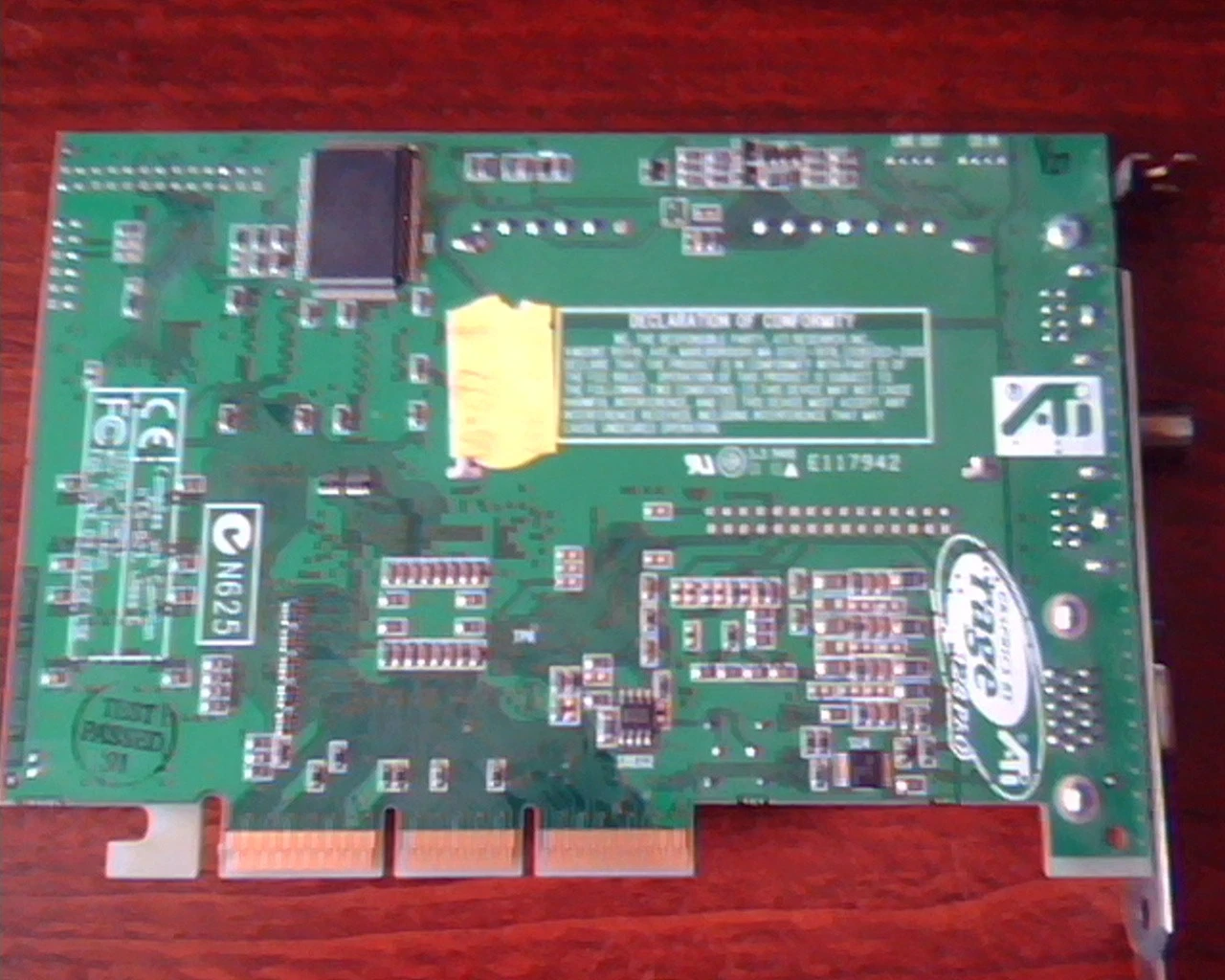 AGP card R128P 32M 109-65600-01 ATI Rage Theater 128 PRO VGA A/V TV - image 4