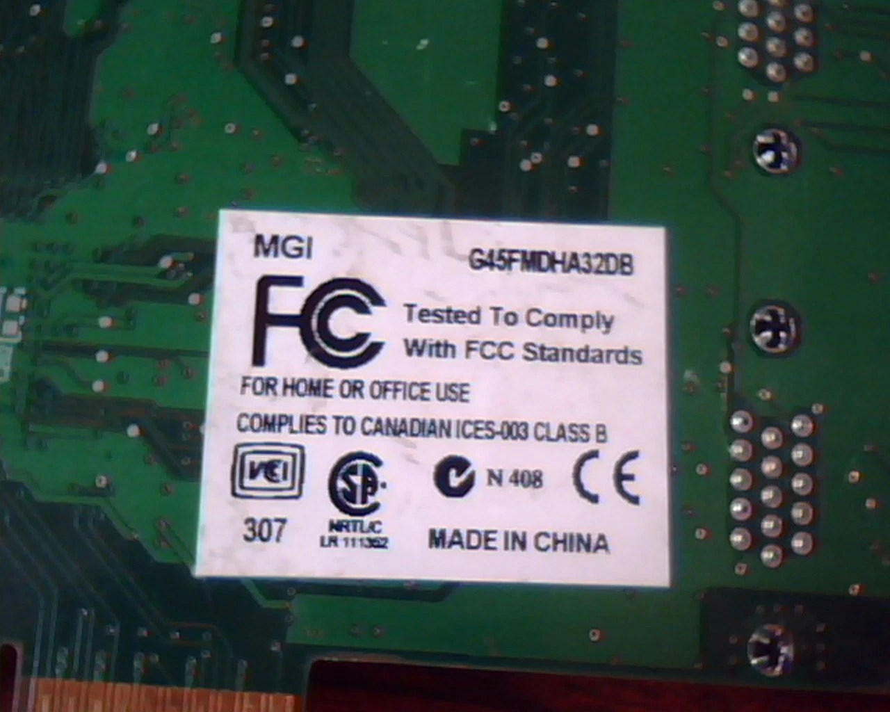 AGP card Matrox 971-0302 Rev A MGI G45FMDHA32DB Dual VGA - image 3